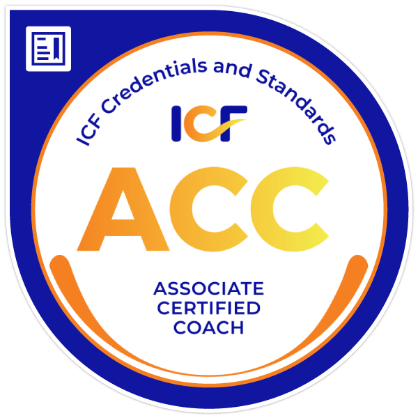 ICF ACC Assoicate Certified Coach Badge